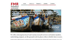 Desktop Screenshot of frontiermea.com